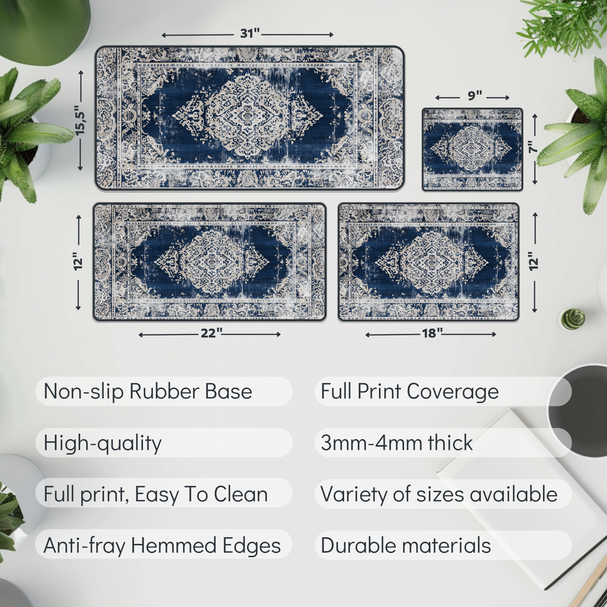 Blue Persian Carpet