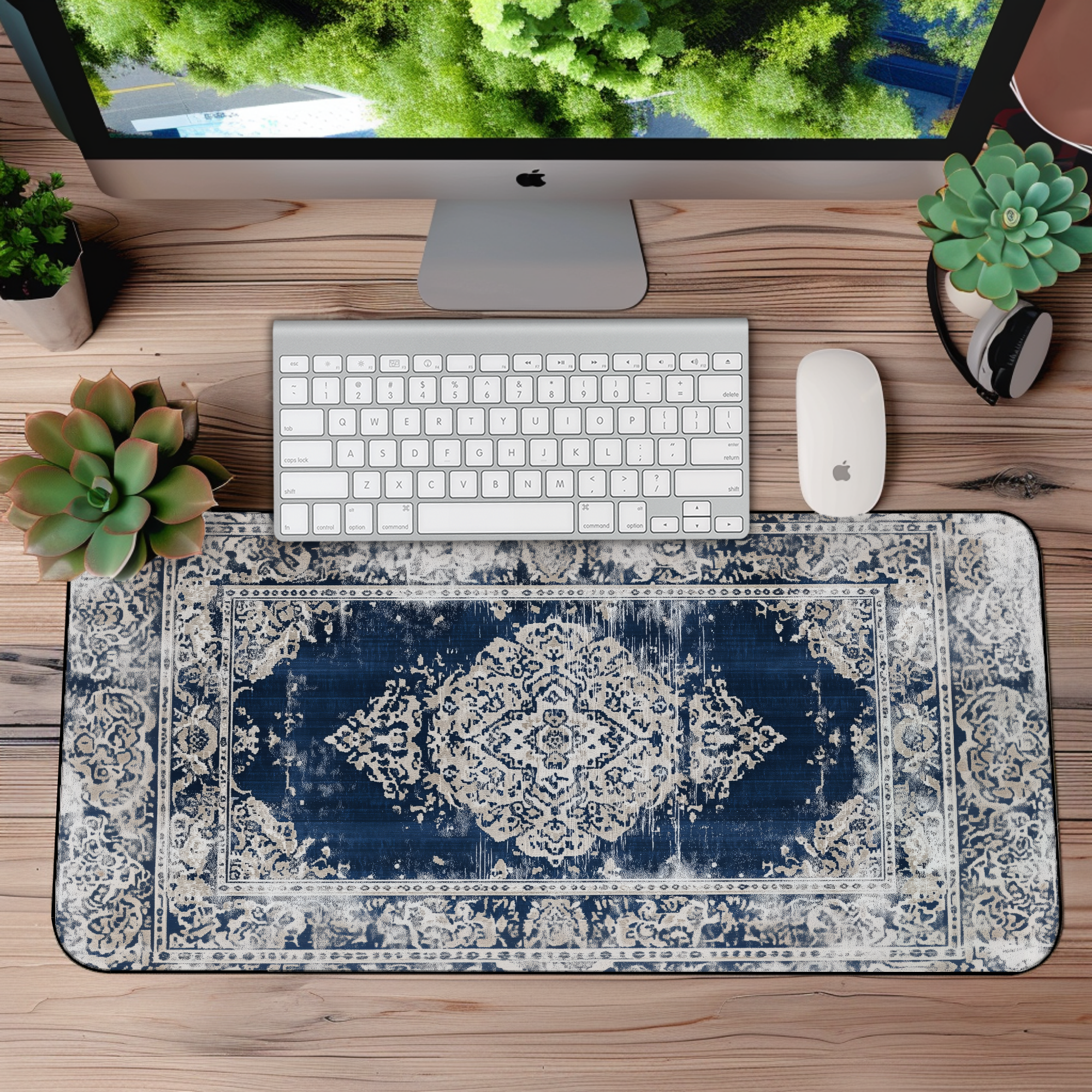 Blue Persian Carpet