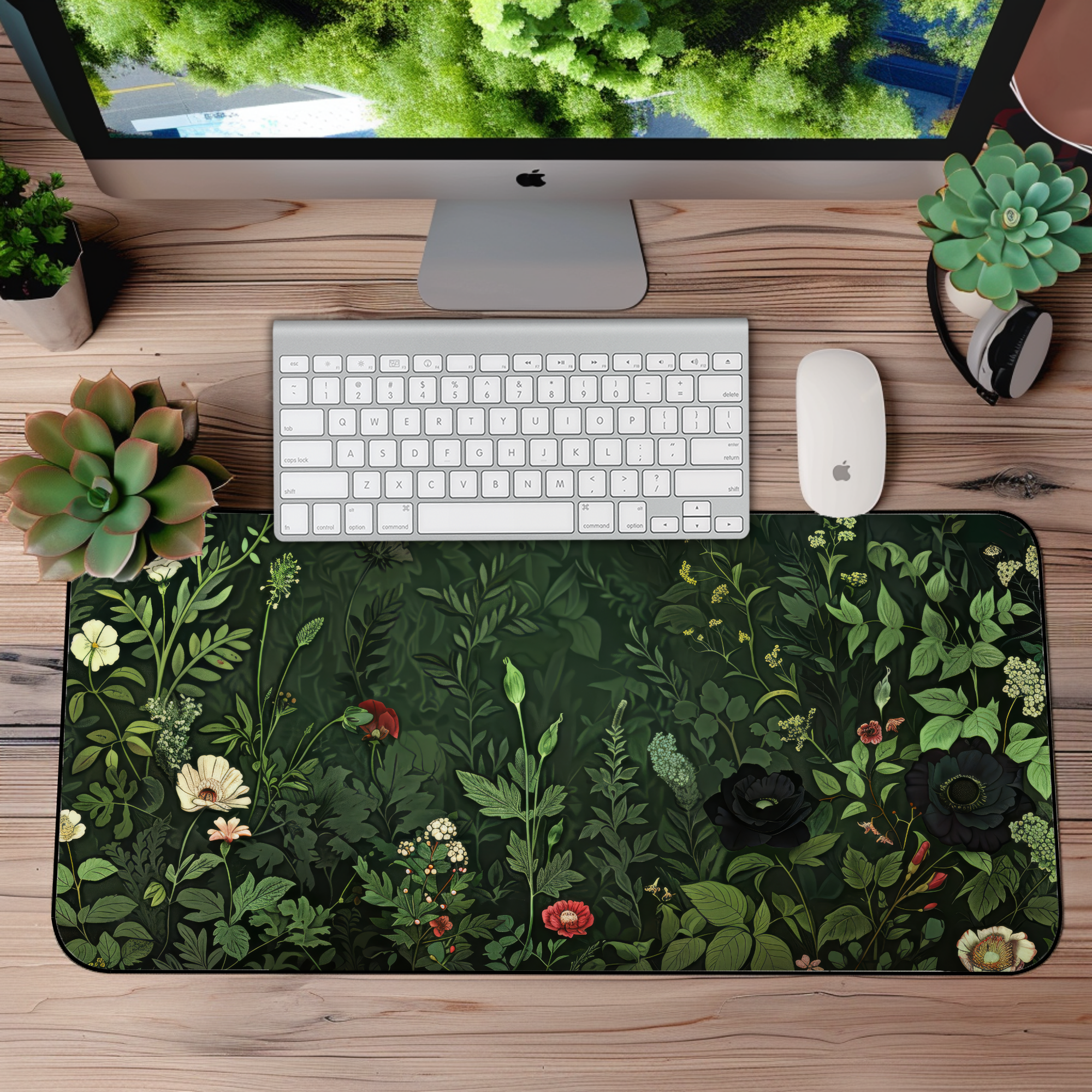 Dark Cottagecore Floral