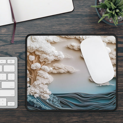 PaperCut Landscape Desk Mat – XL Artistic Gaming Mouse Pad