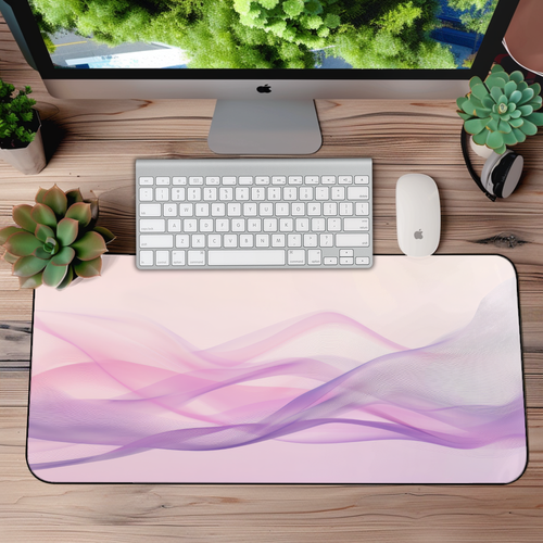 Soft Gradient Streams Desk Mat – XL Tranquil Gaming Mouse Pad