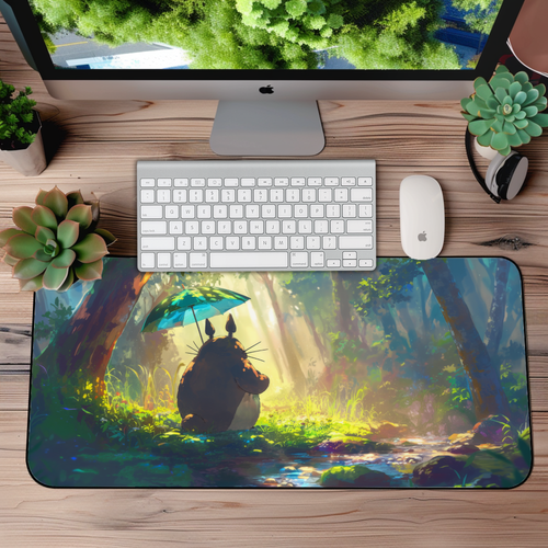 My Neighbor Totoro Desk Mat – XL Studio Ghibli Anime Gaming Mouse Pad