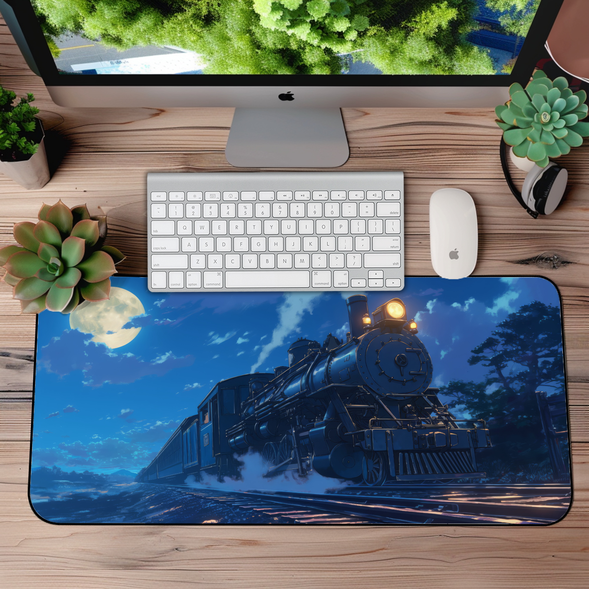 Train on the Railroad